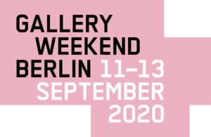 Gallery Weekend Berlin 2020